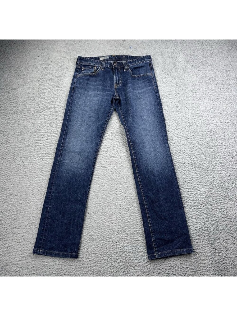 Adriano Goldschmied Matchbox Slim Straight Mens Blue Jeans Size 31x34